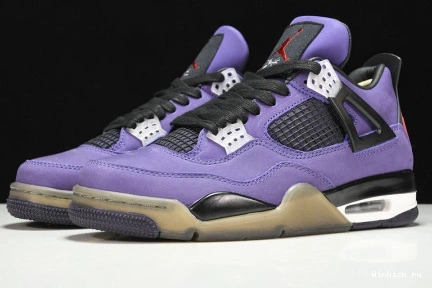 4 Purple Scott x Jordan Retro Travis 1028
